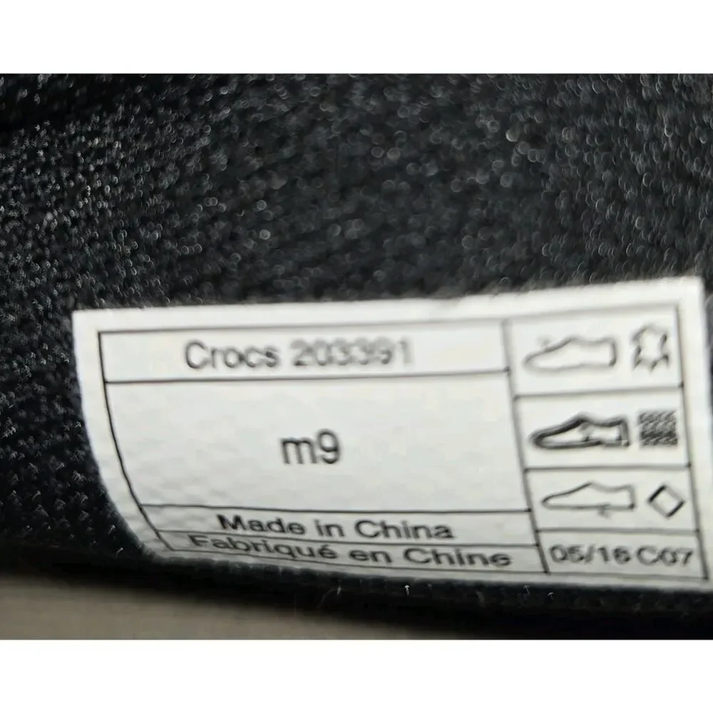 Crocs Kinsale Chukka Boots Mens 9 Dark Brown Suede Lace Up Comfort